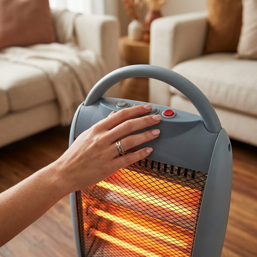 Digimark 3 Bar Electric Oscillating Heater - High-Efficiency Ceramic Heater