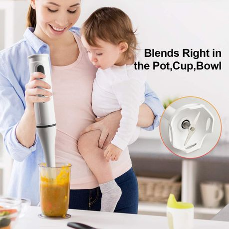 Stick Blender Healthier for Smoothies and Baby Food - 300W