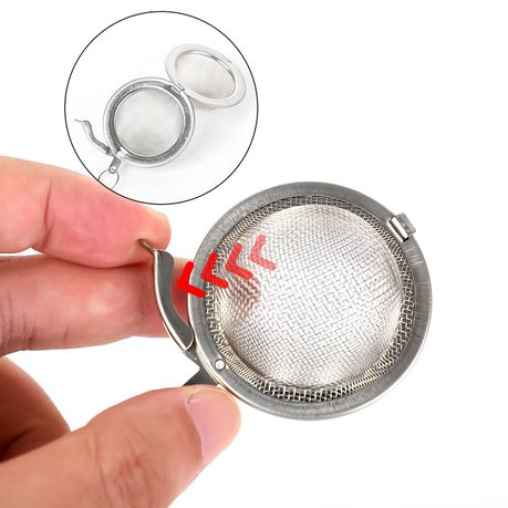 Ball Tea Strainer Infuser Stainless Steel Tea Filter with Chain - 2 Pack