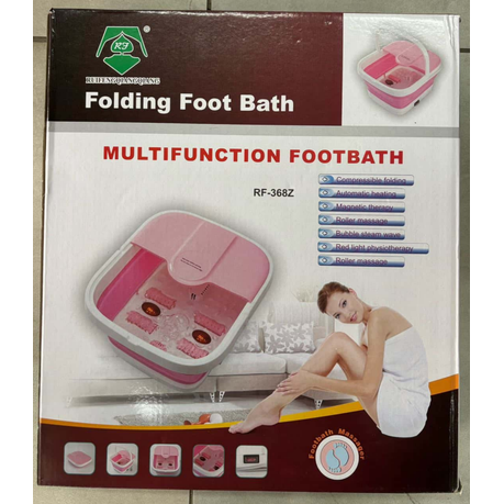 Foldable Foot Bath Massager Bucket