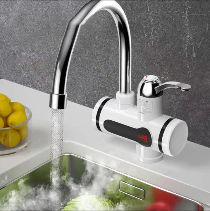 Instant Electric Heating Water Faucet &amp; Shower Kit