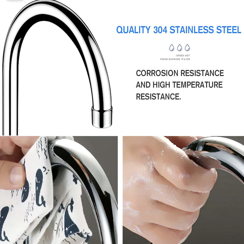 Instant Electric Heating Water Faucet &amp; Shower Kit