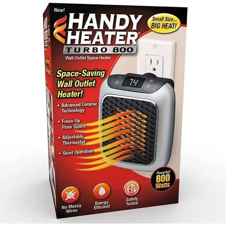 800w Handy Electric Heater -Portable