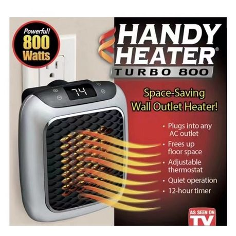 800w Handy Electric Heater -Portable