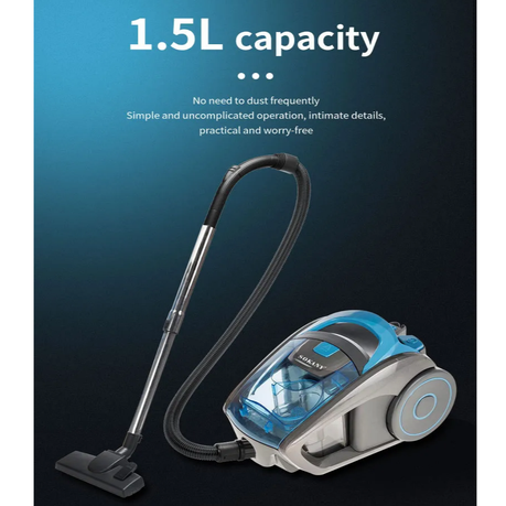 2800W Super Suction Vacuum Cleaner- Wet & Dry Advanced Cyclonic Technology