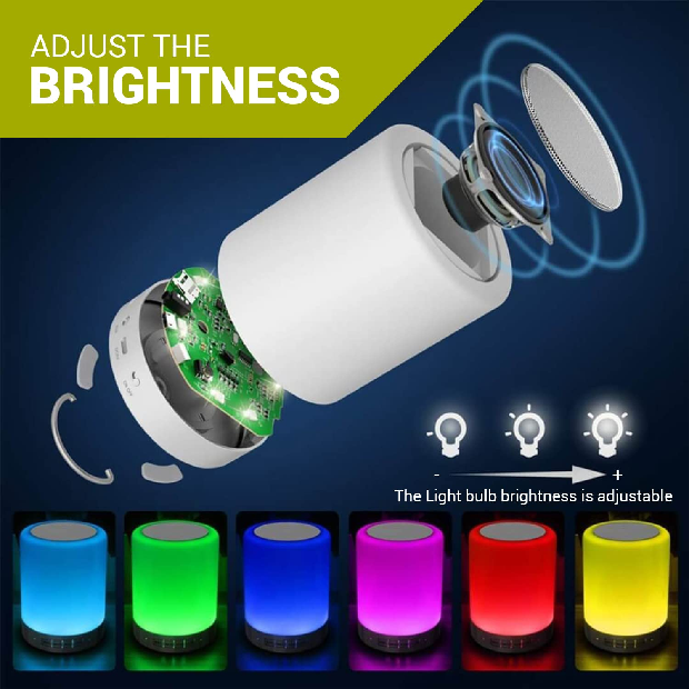 LED Touch Bluetooth Speaker Lamp
