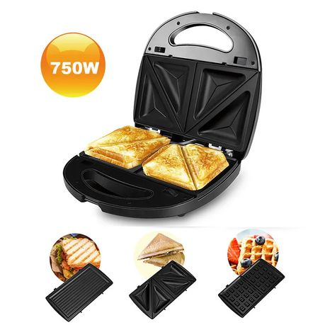 3 in 1 Non Sticking Breakfast Sandwich Maker