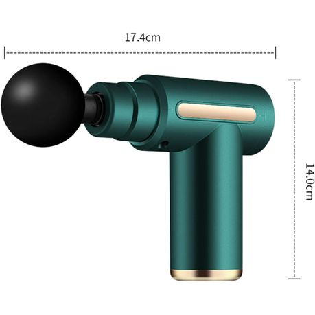 Rechargeable 4 Heads Portable Muscle Massage Gun Percussion Massager