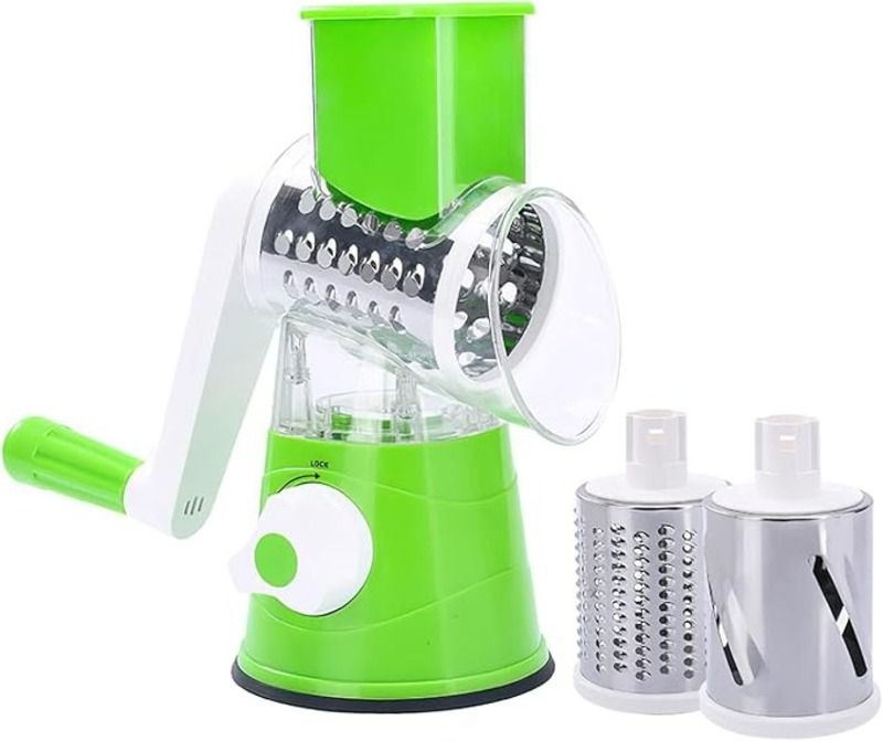 3-in-1 Tabletop Drum Shredder & Grater